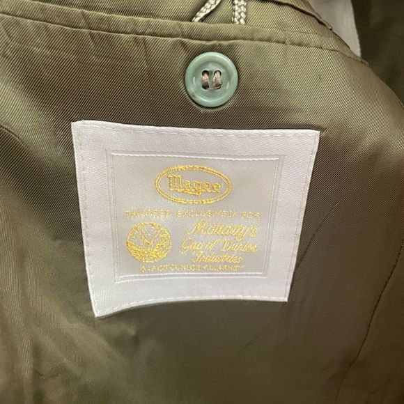 Vintage Magee Gap of Dunlop Killarney Mens Two ButtonTweed Blazer - Picture 8 of 9